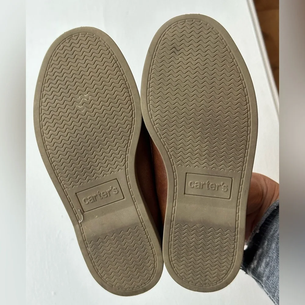 Carter's Brown Kids Boat Shoes - Picture 5 of 8